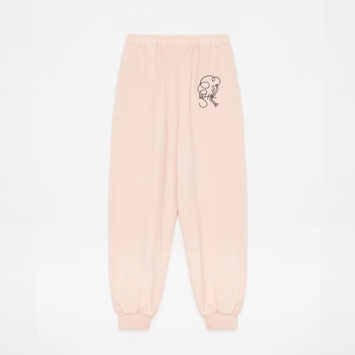 Boys & Girls Pink Cotton Trousers