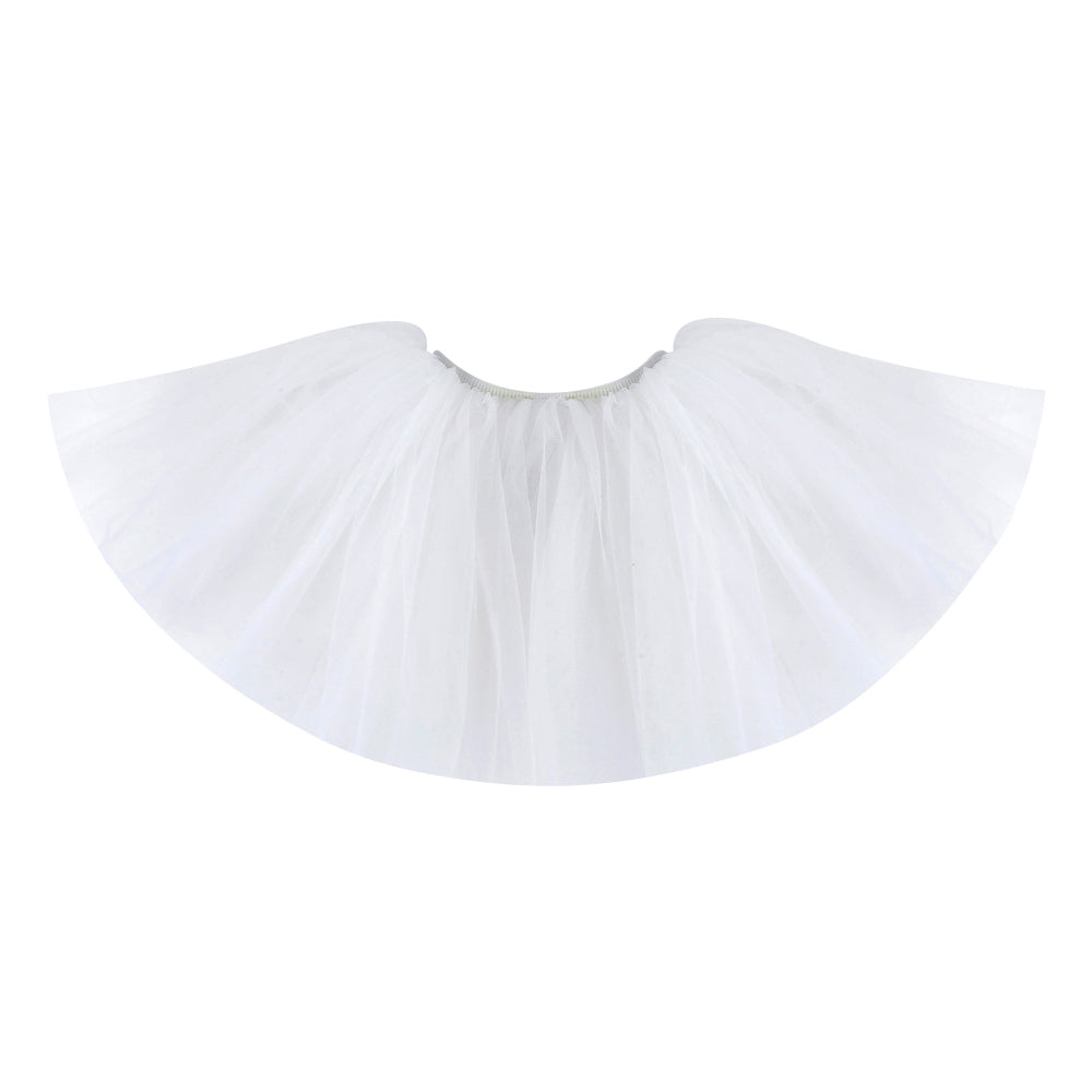 Girls White Ballet Skirt