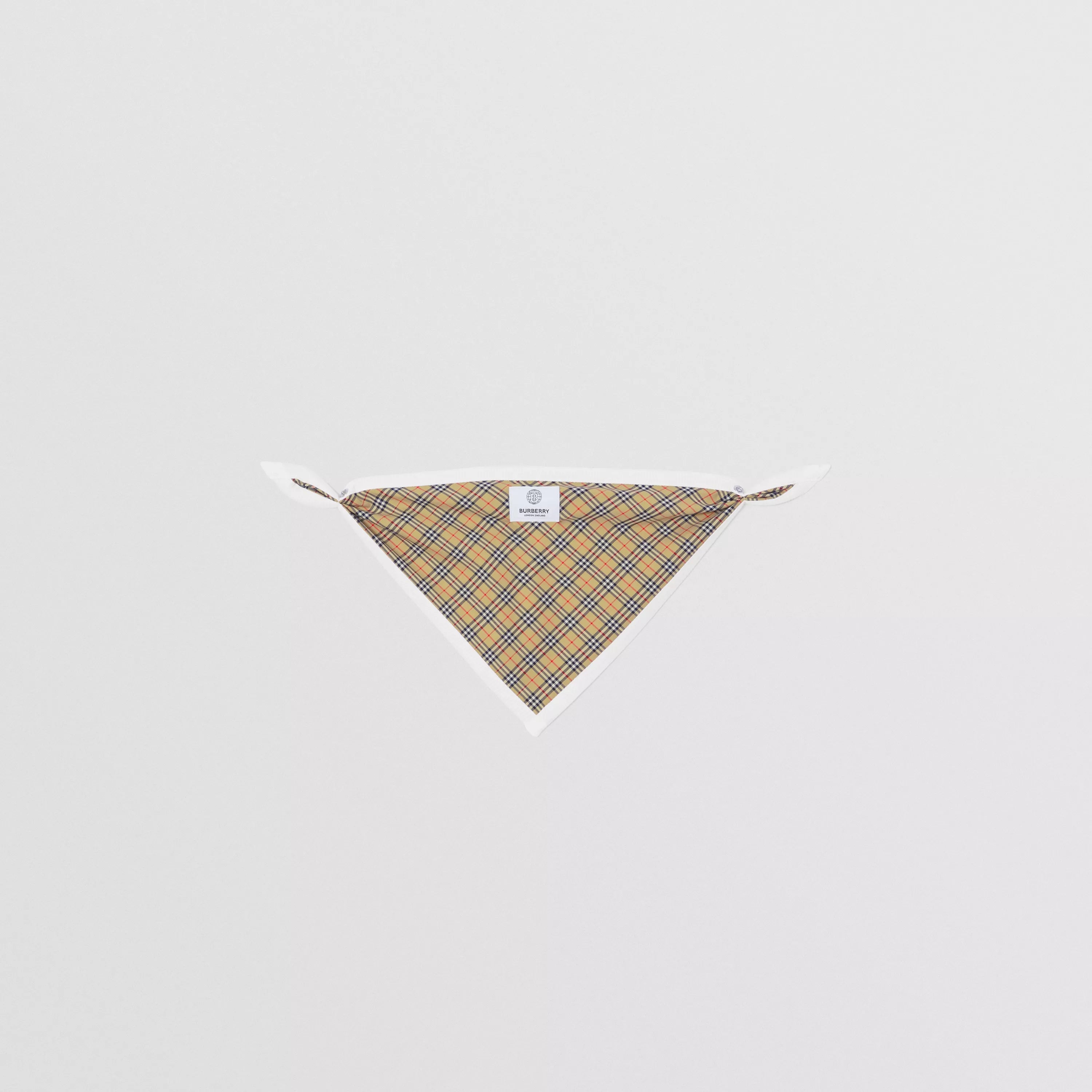 Baby Boys & Girls White Cotton Babysuit Set