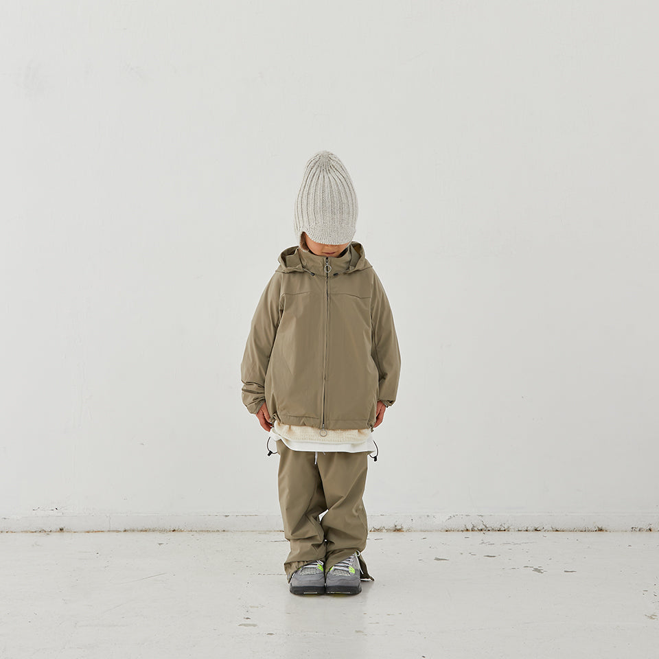 Boys & Girls White Wool Hat
