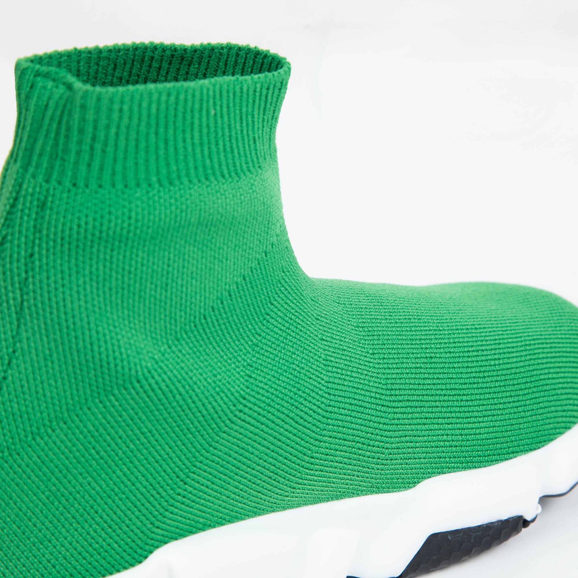 Boys & Girls Green Logo Shoes