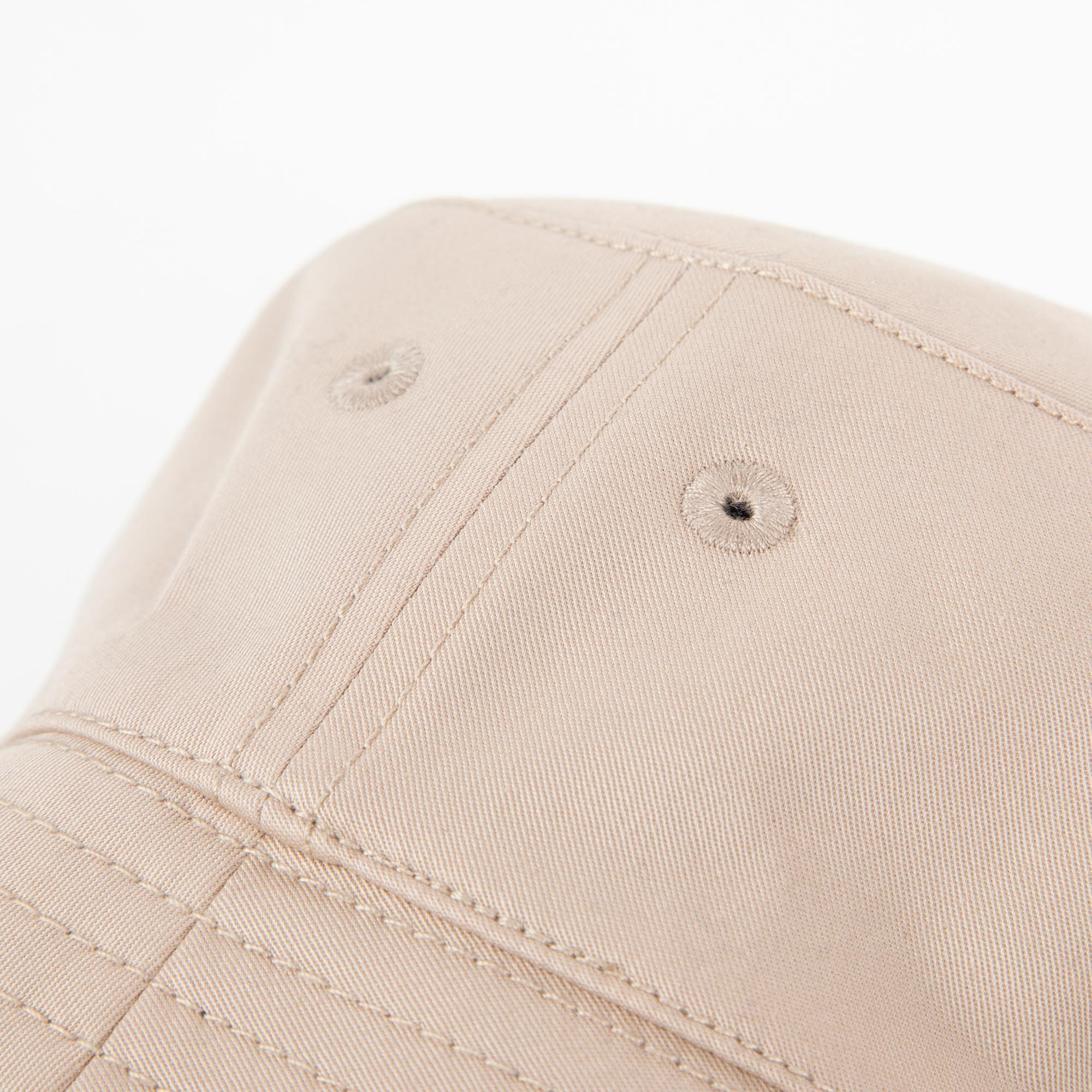 Girls Beige Bucket Hat