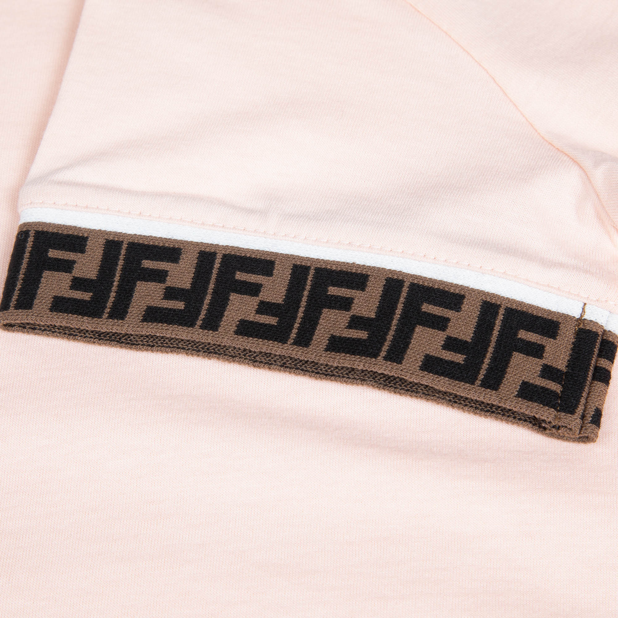 Boys & Girls Pink Logo Cotton T-Shirt