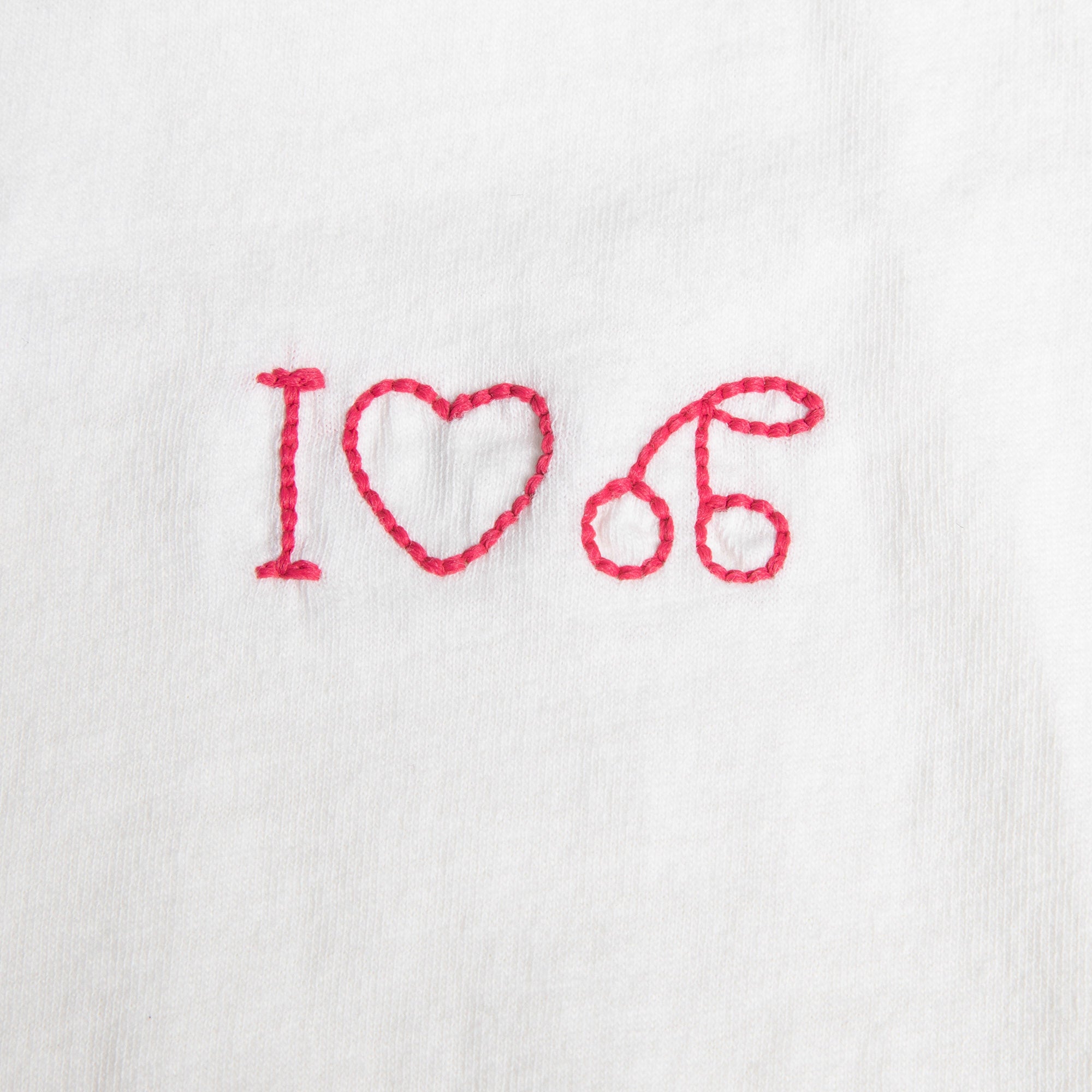 Girls White Logo Cotton T-Shirt
