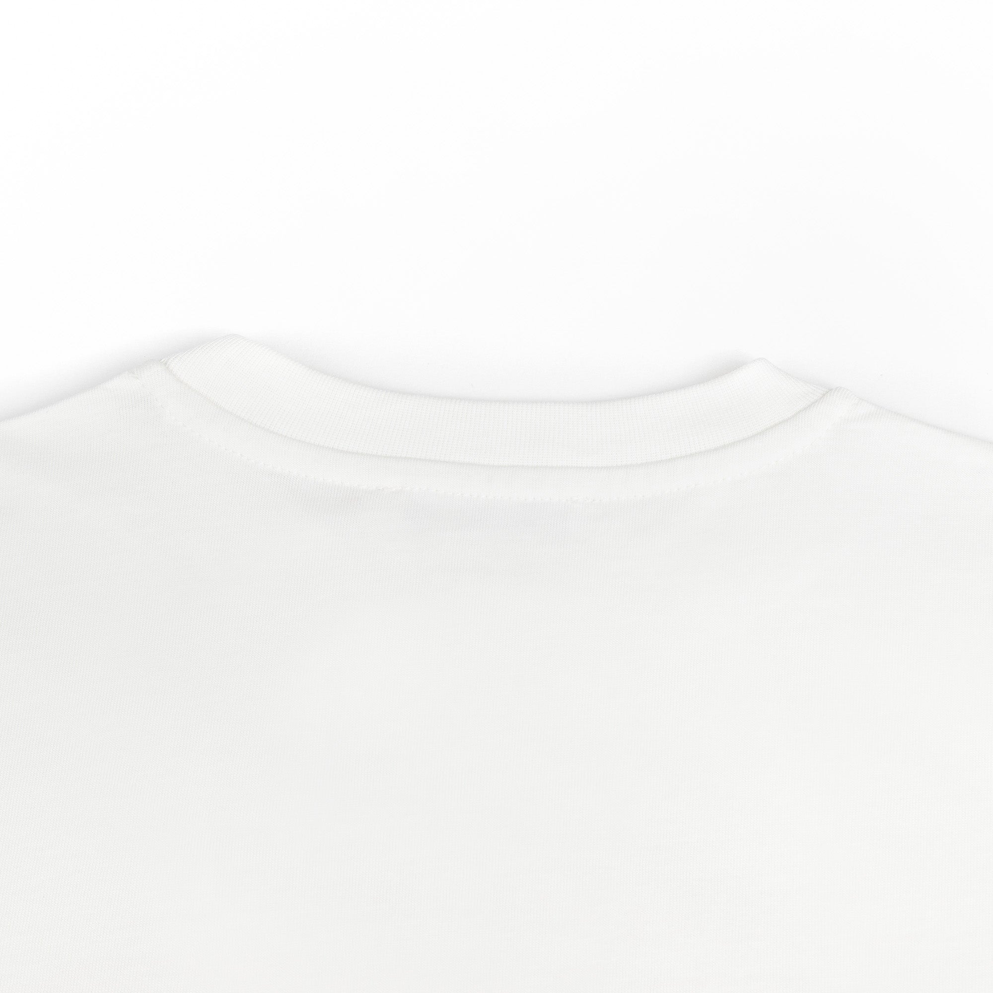 Girls White Logo Cotton T-Shirt
