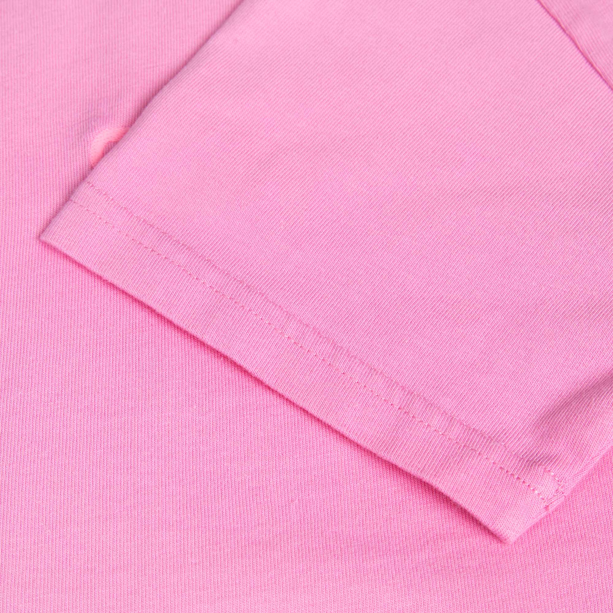 Boys & Girls Pink Logo Cotton T-Shirt