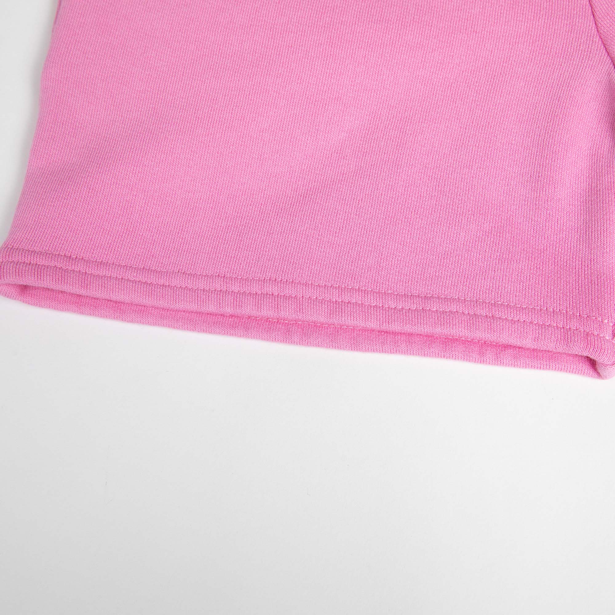 Boys & Girls Pink Logo Cotton Shorts