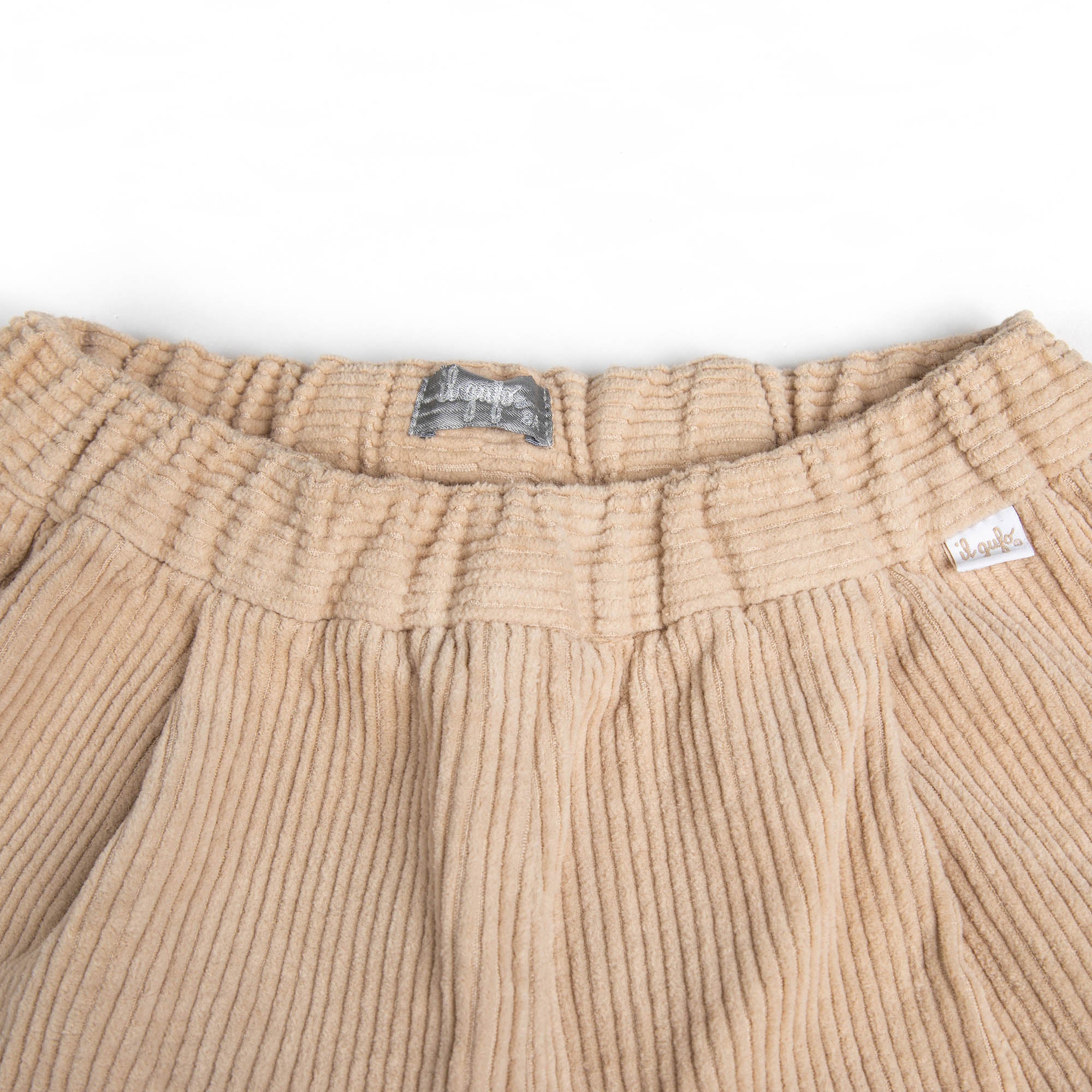 Boys & Girls Beige Corduroy Trousers
