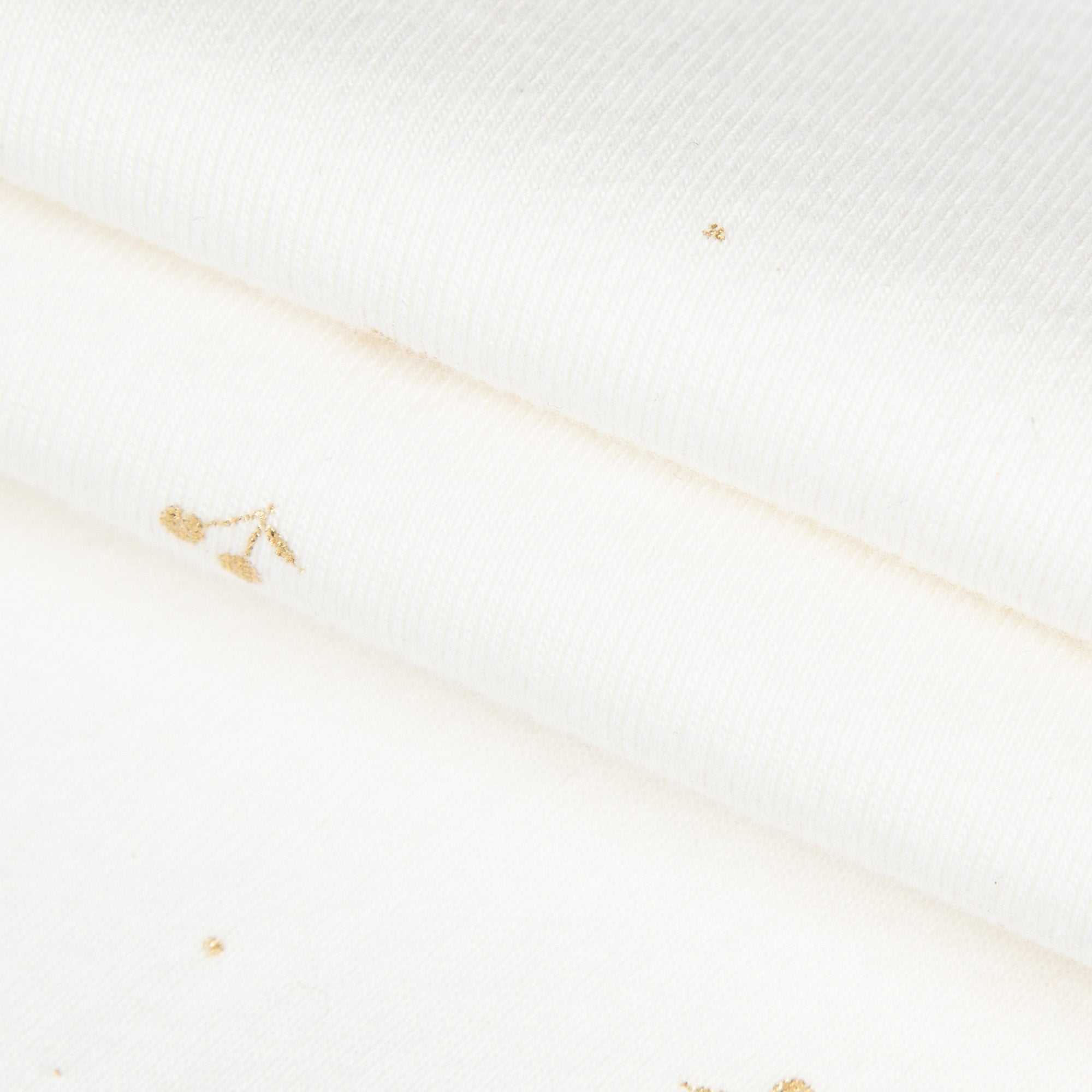 Baby Boys & Girls White Cotton Nightwear Set