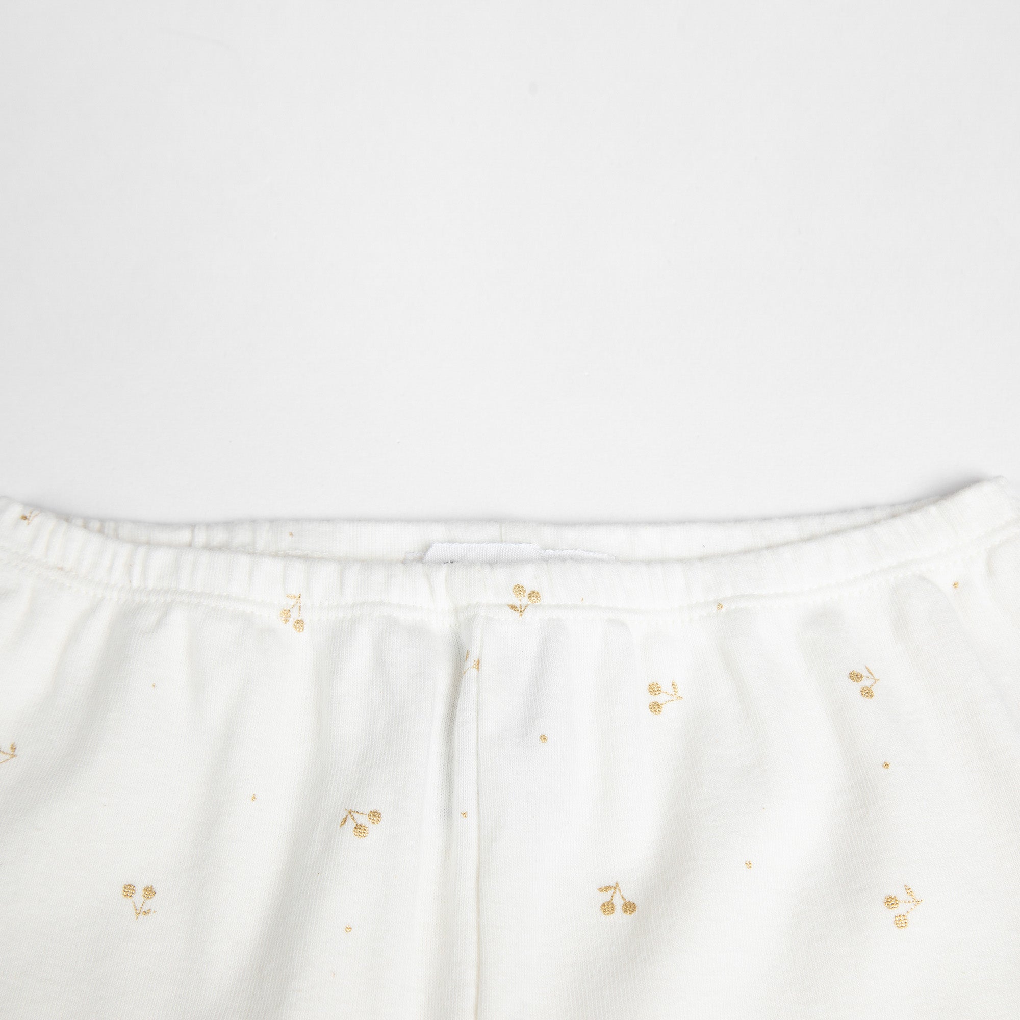 Baby Boys & Girls White Cotton Nightwear Set