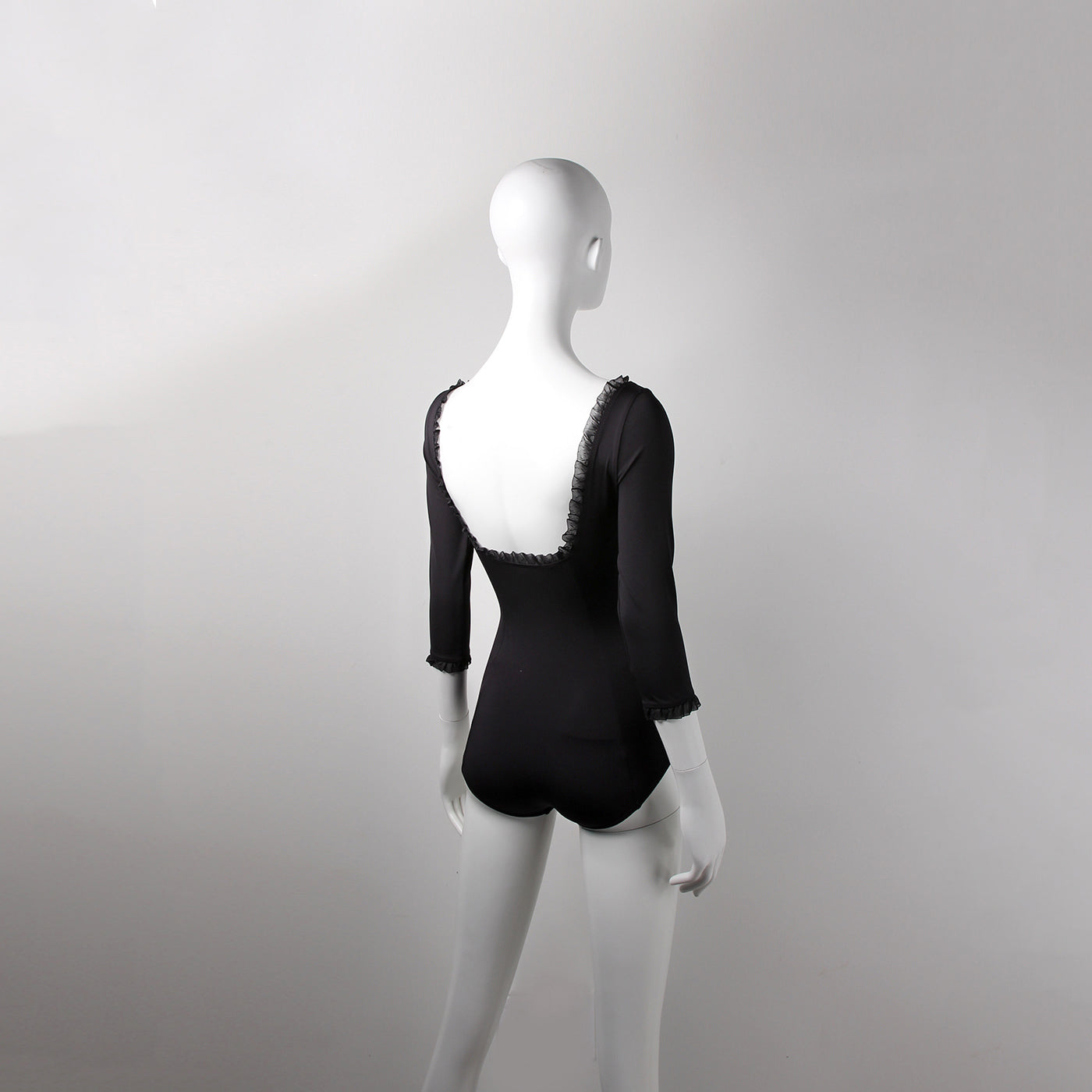 Girls Black Ballet Onesies