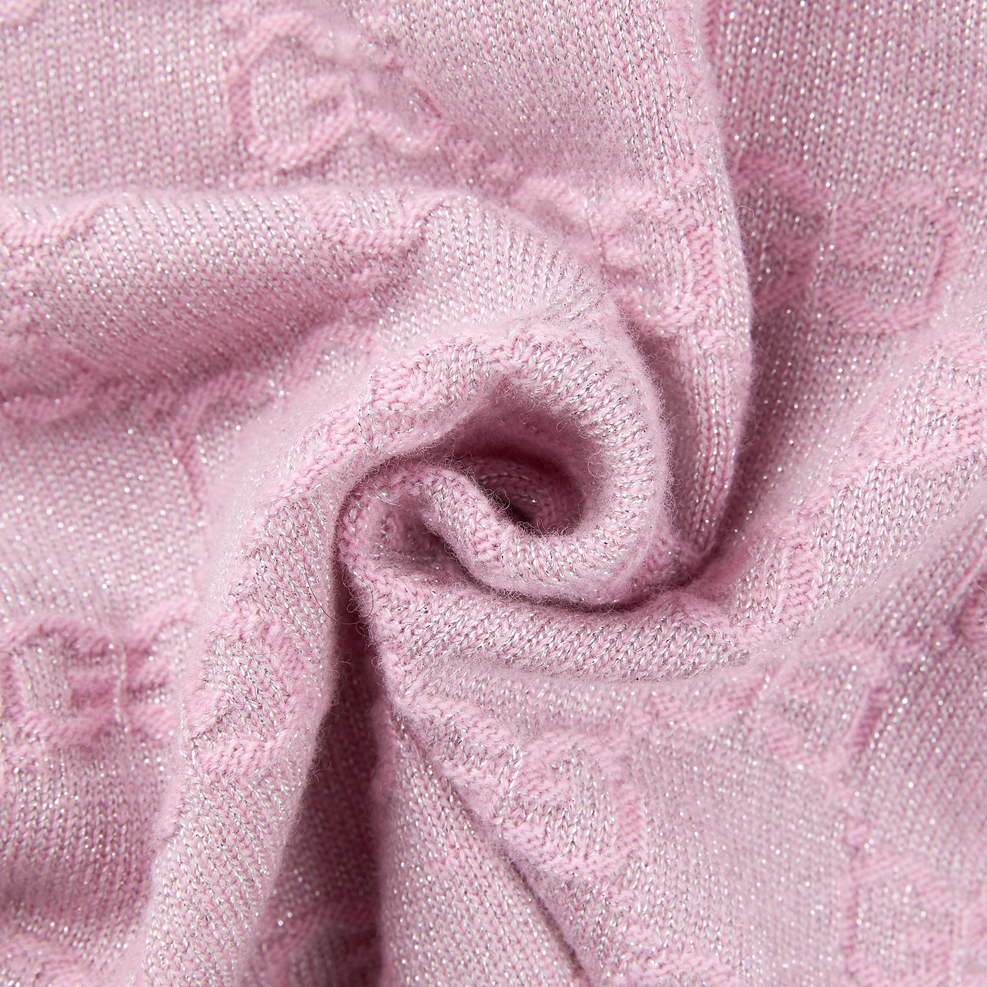 Baby Girls Pink Wool Dress