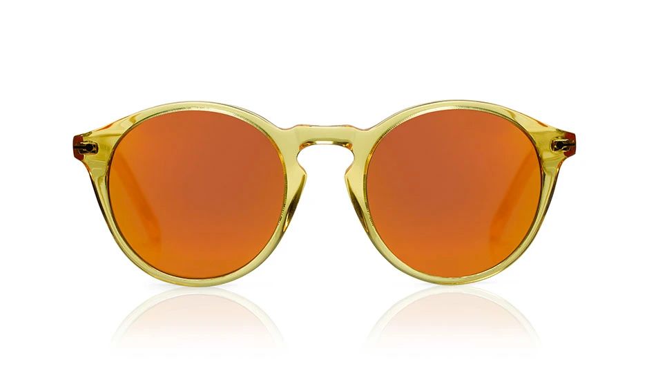 'Clark Sun' Yellow Jelly Sunglasses