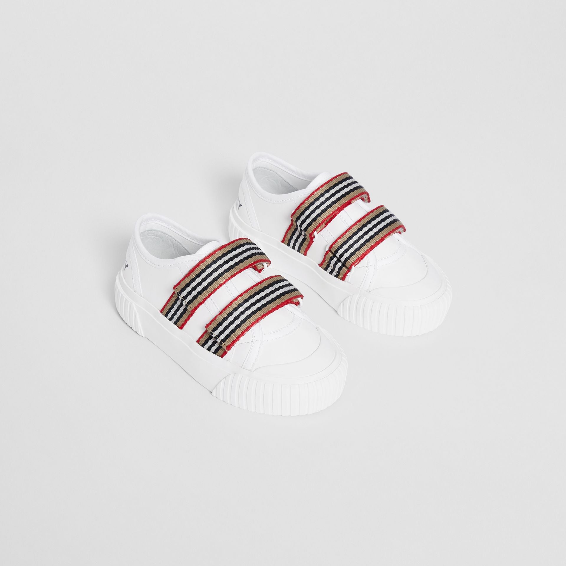 Baby Boys & Girls White Leather Shoes