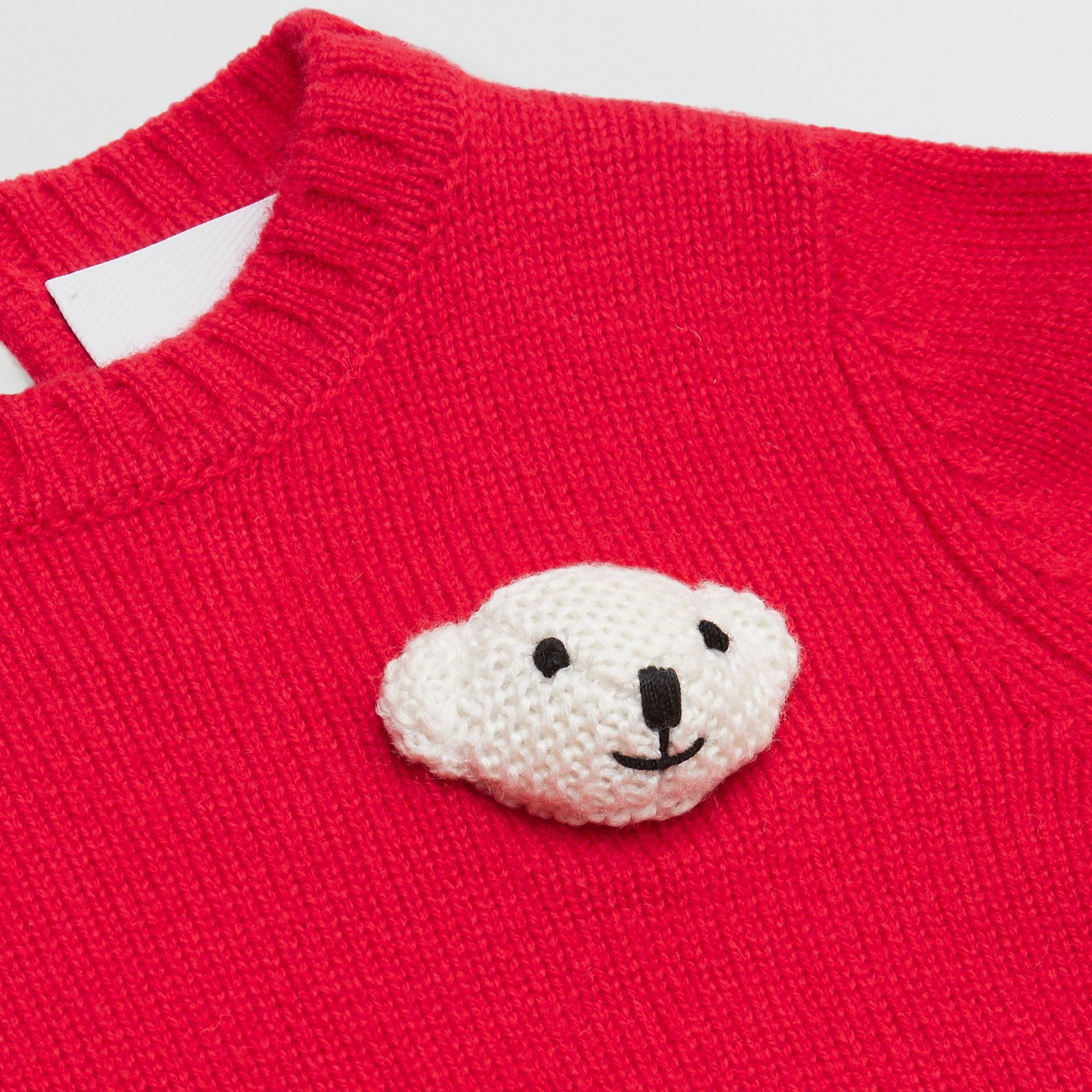 Baby Girls Red Wool Sweater