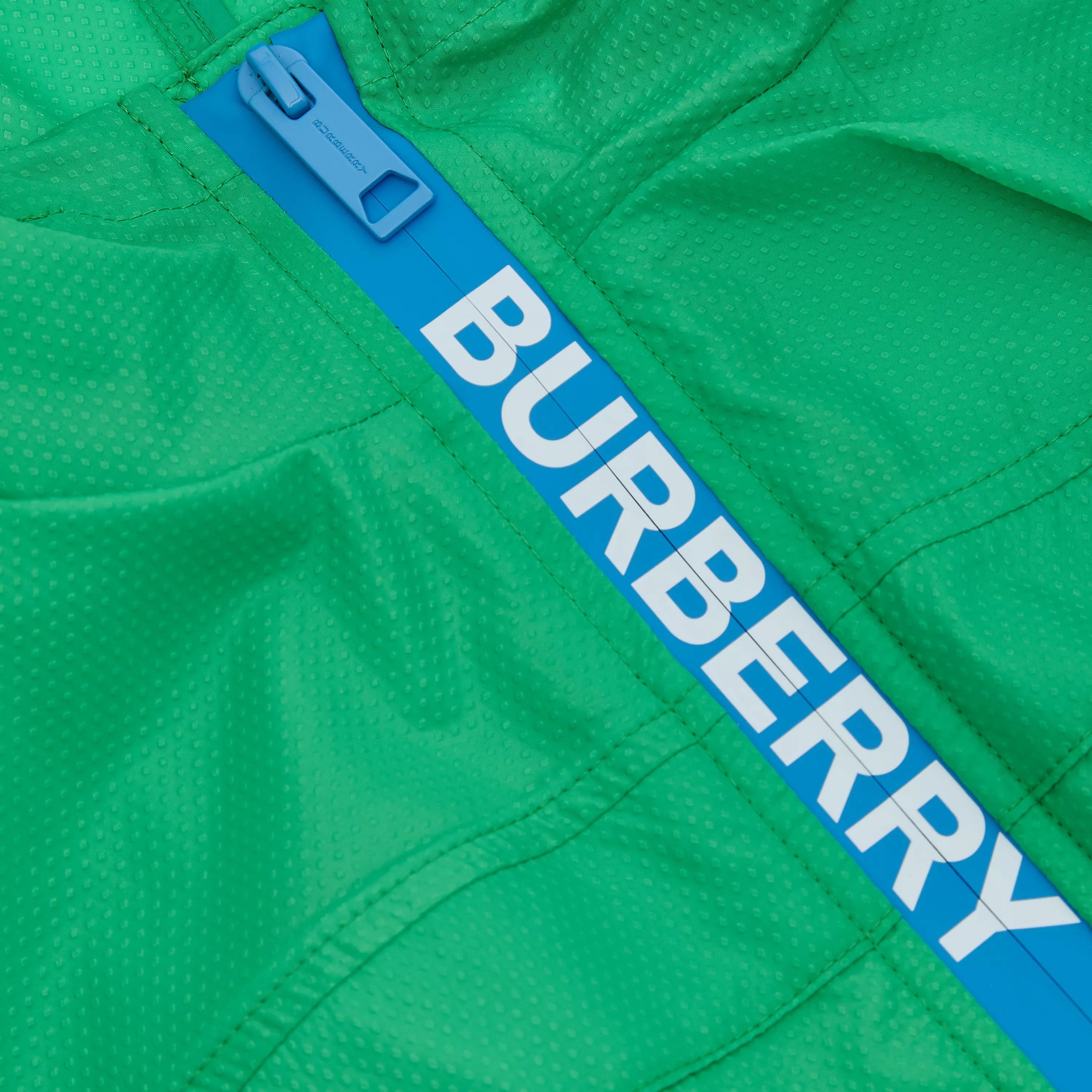 Boys Green Logo Jacket