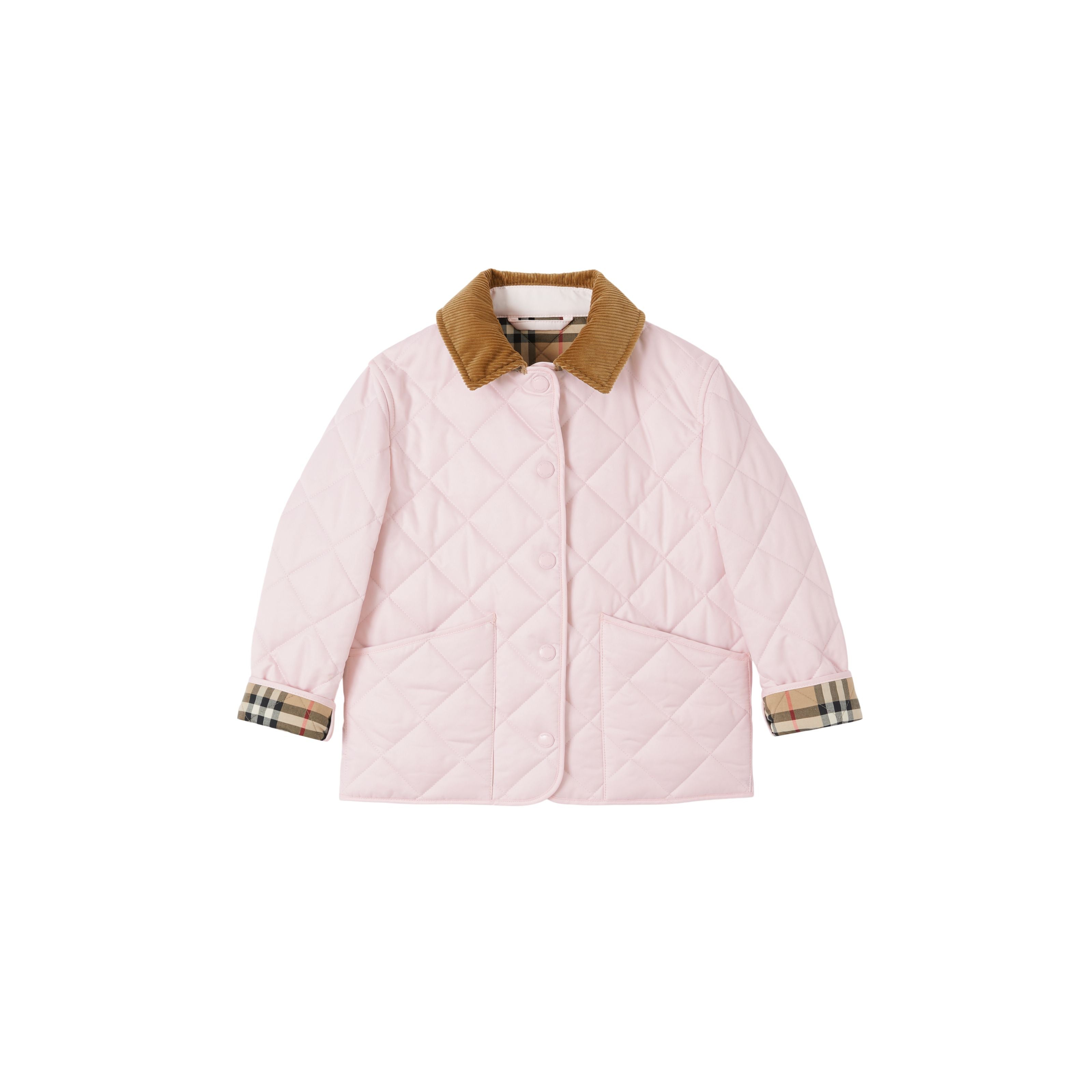 Girls Pink Padded Jacket