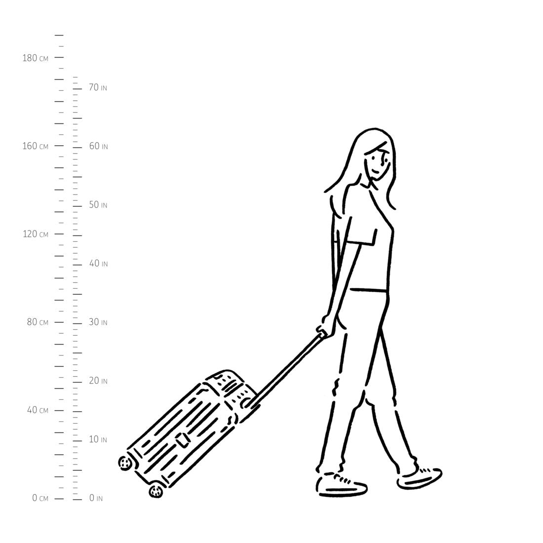 21寸Essential Cabin白色登机箱