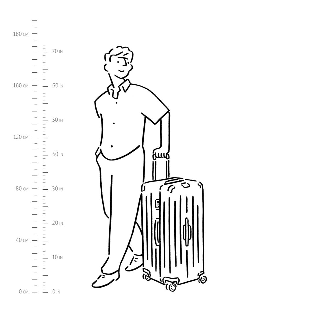 32寸Essential Trunk Plus油田金托运箱