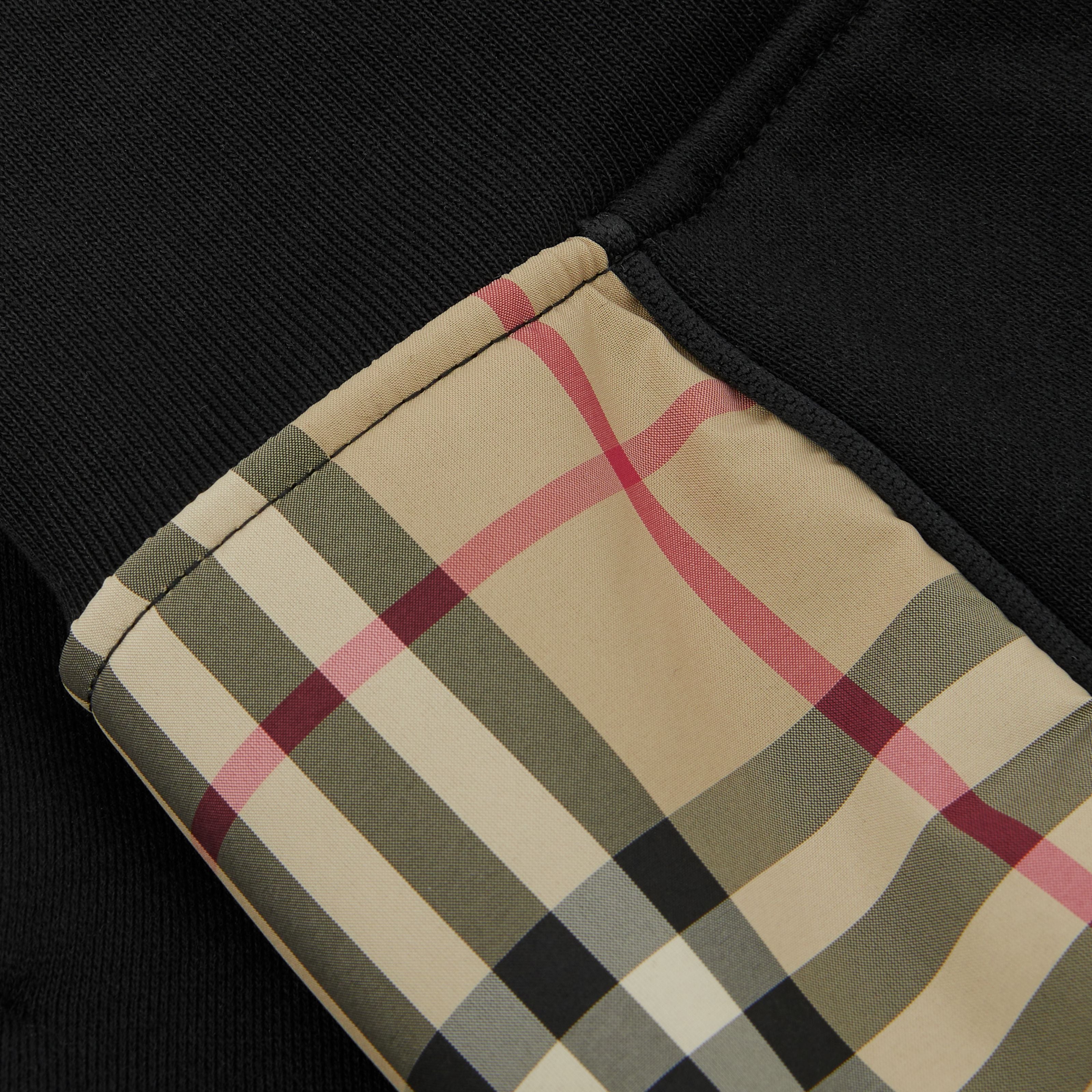 Boys & Girls Black Cotton Shorts