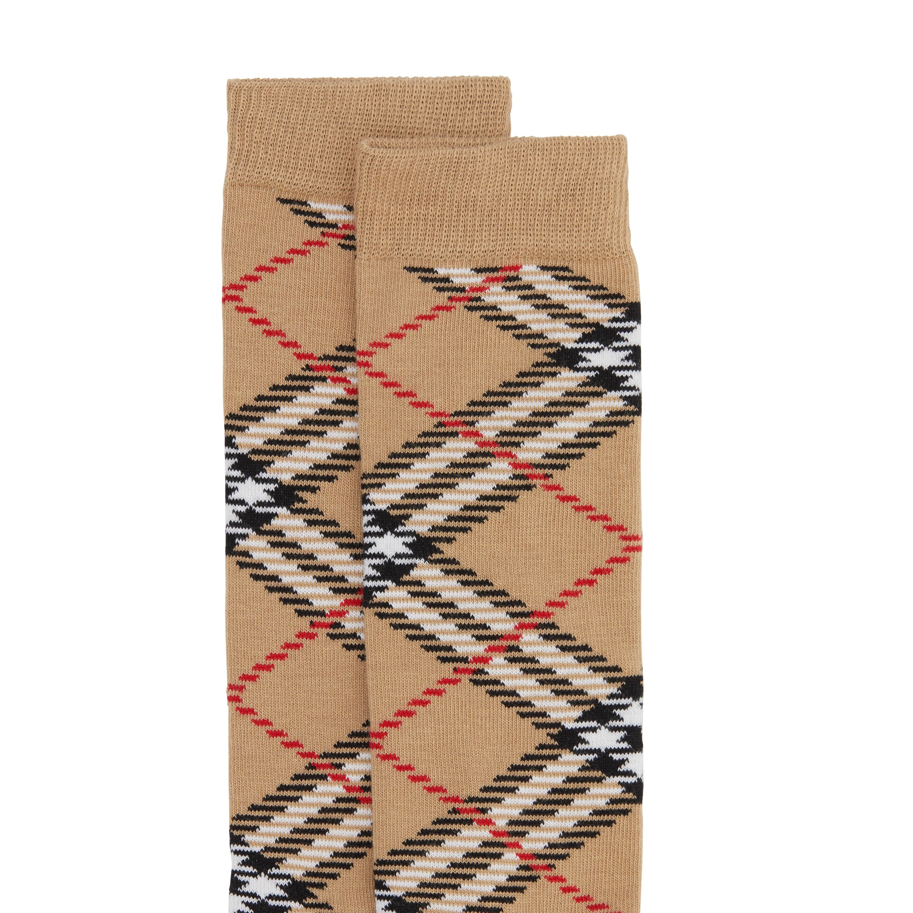 Boys & Girls Beige Cotton Socks