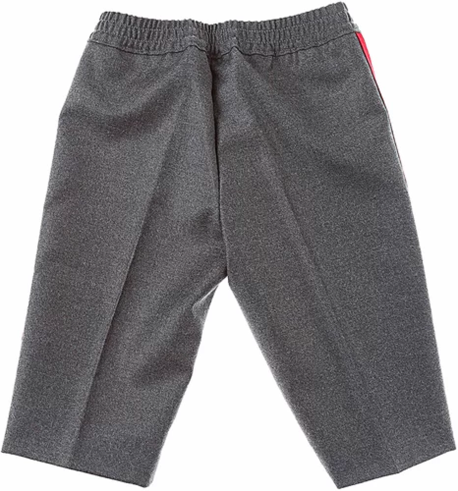 Baby Boys Grey Wool Trousers
