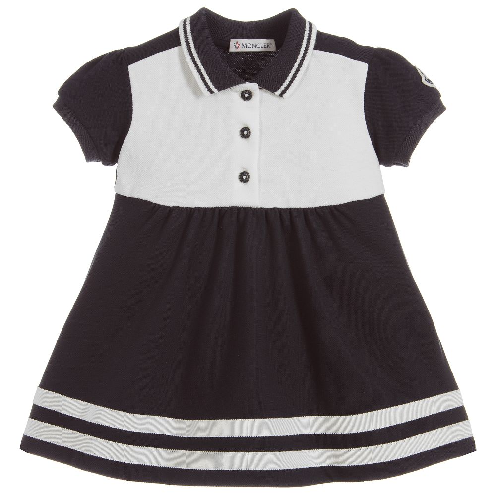 Baby Girls Navy Dress