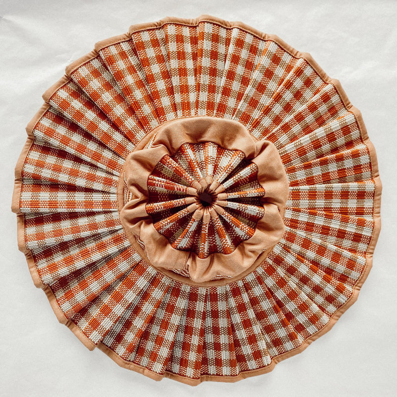 Girls Orange 'Capri' Hat