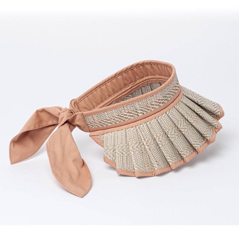Girls Light Brown 'Cabana' Sun Hat