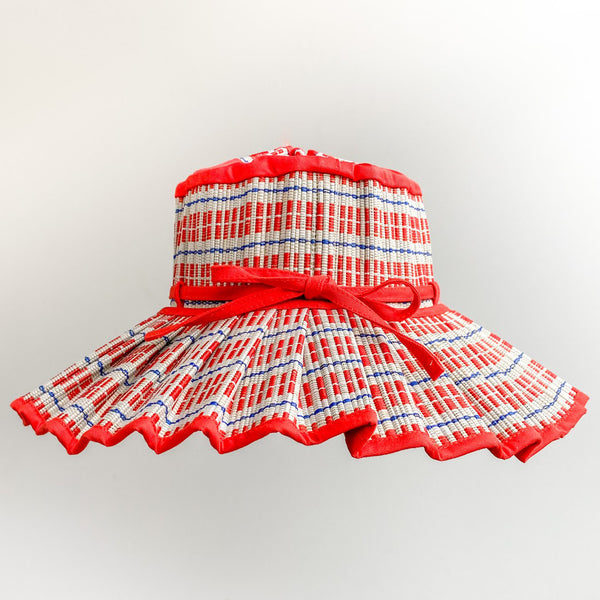 Girls Red 'Capri' Hat