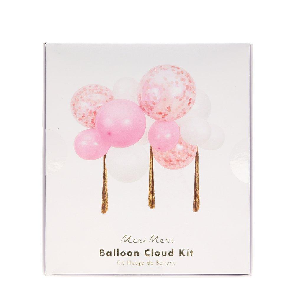 Pink Balloon Cloud Kit (14 Balloons)