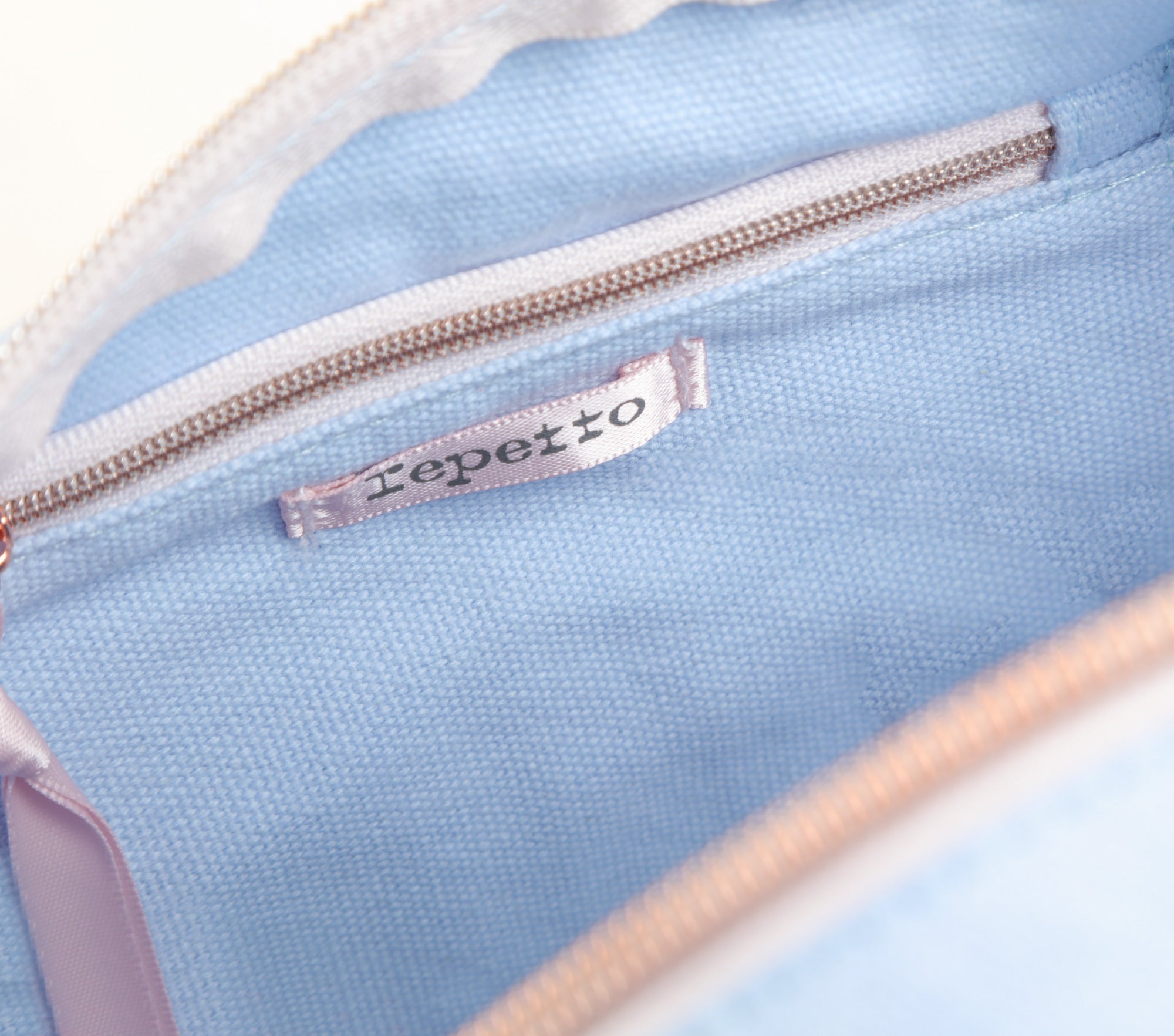 Girls Blue Logo Ballet Bag