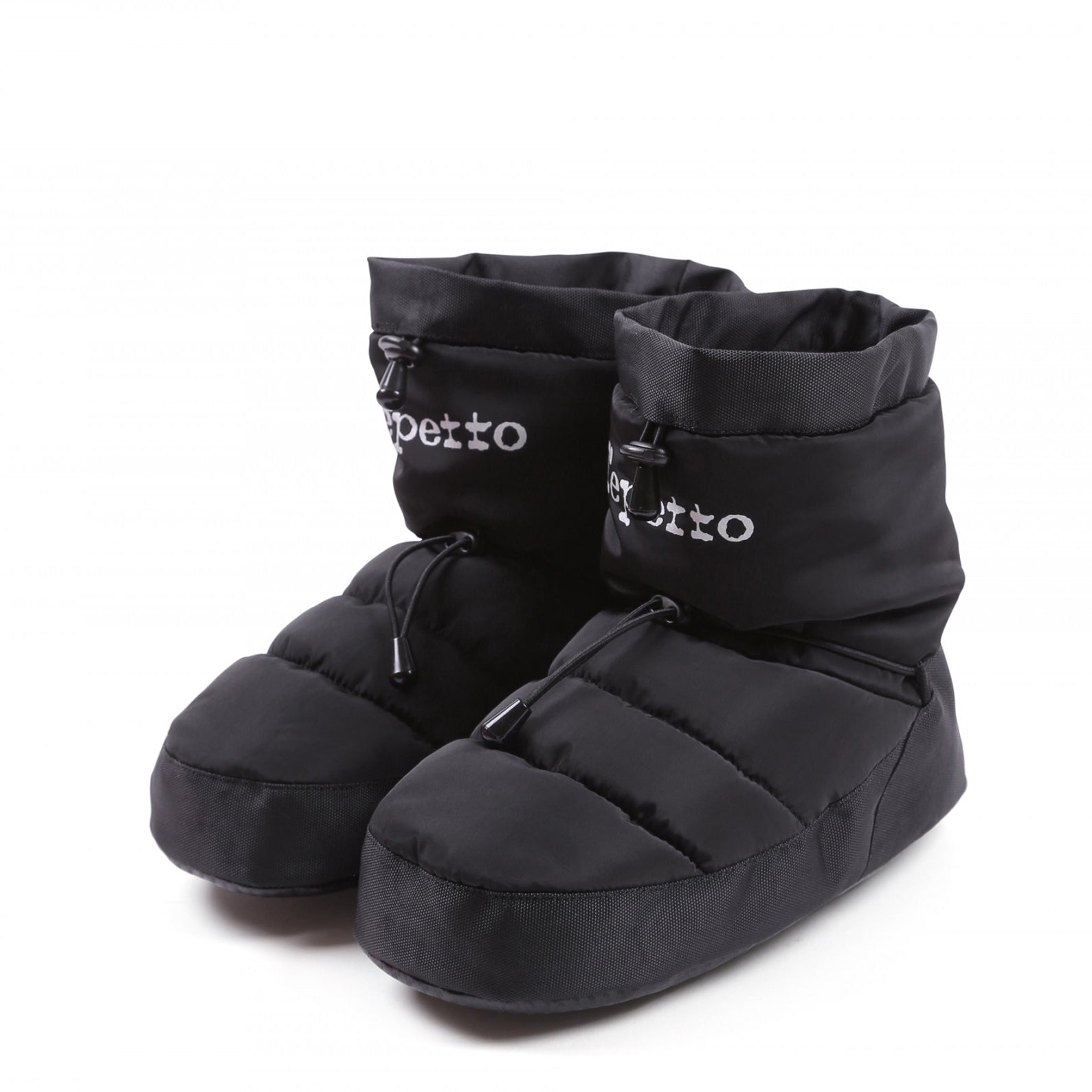 Girls Black Logo Warm-up Boots