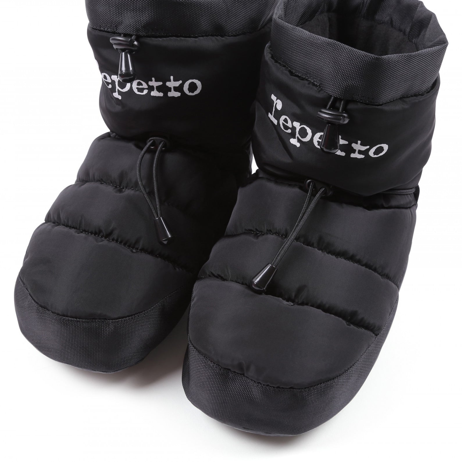 Girls Black Logo Warm-up Boots