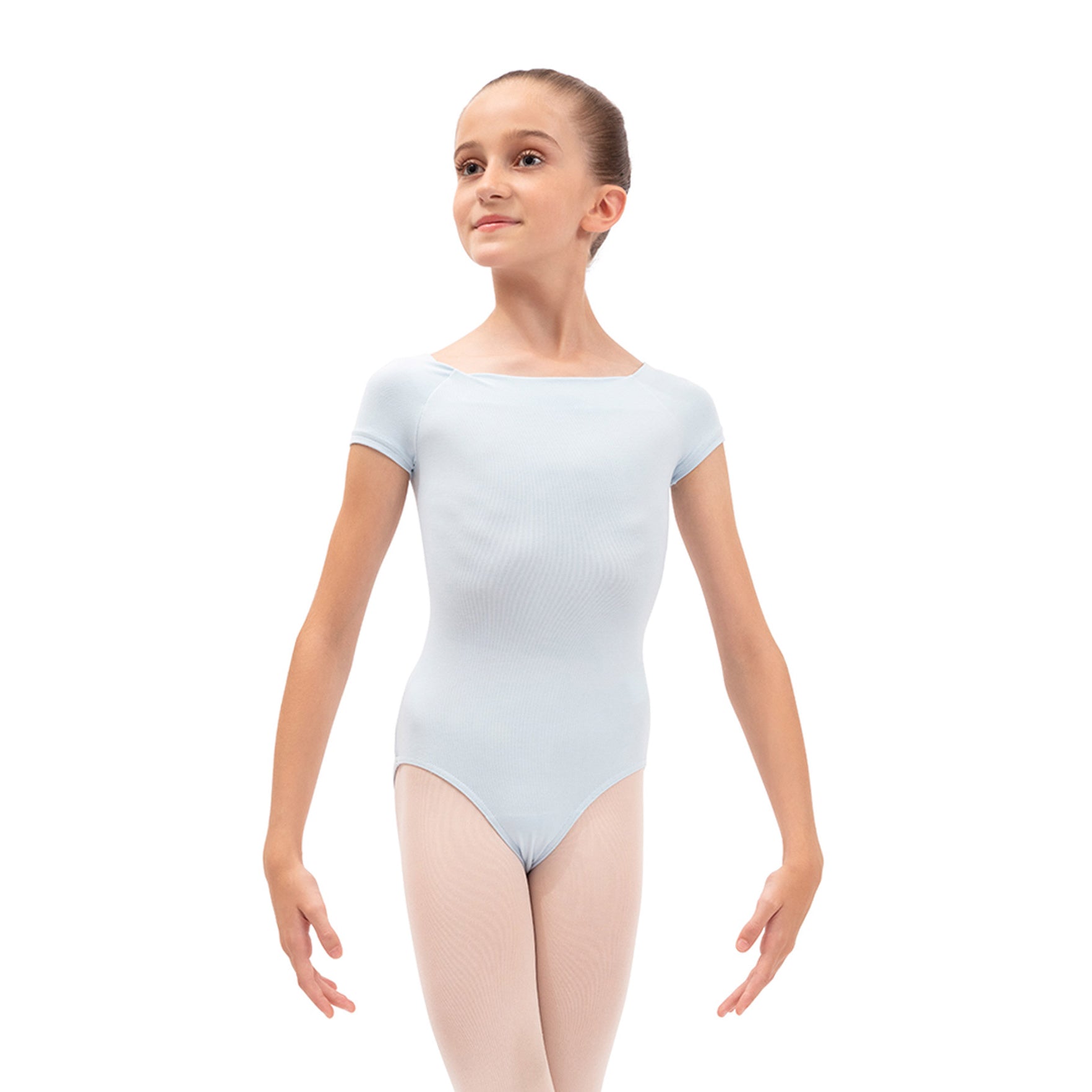 Girls Light Blue Ballet Onesies