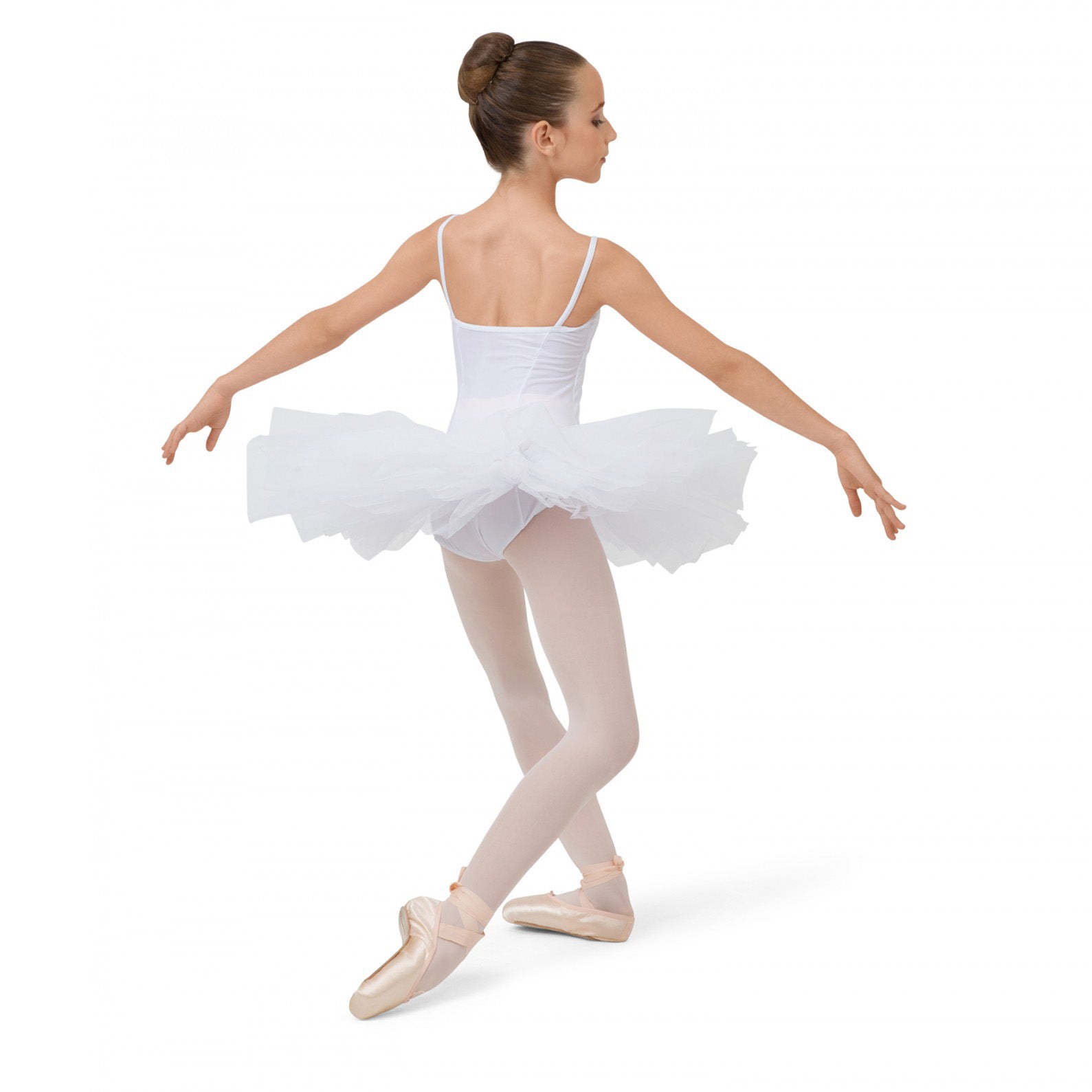 Girls White Ballet Dress