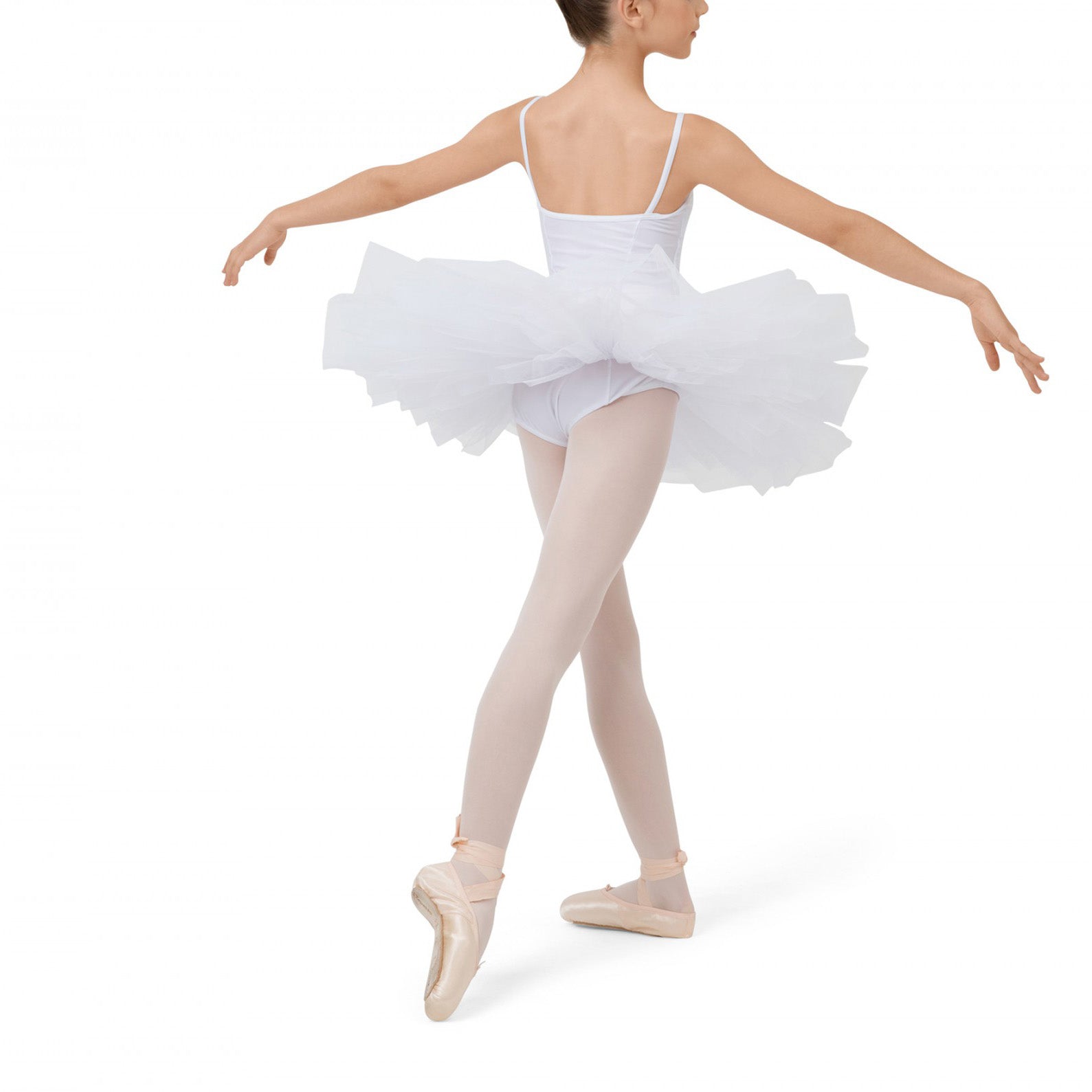 Girls White Ballet Dress