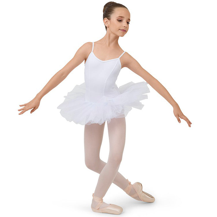 Girls White Ballet Dress