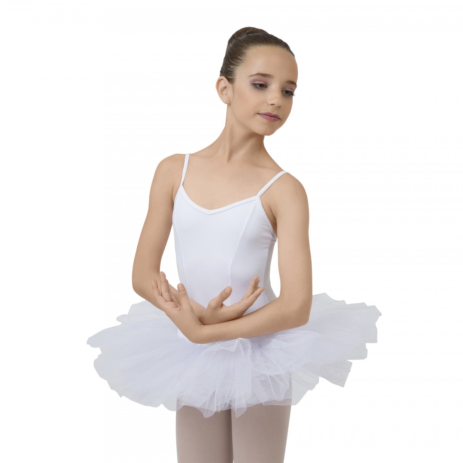 Girls White Ballet Dress