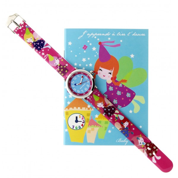 Girls Pink Ferries Watch（4-7Y）