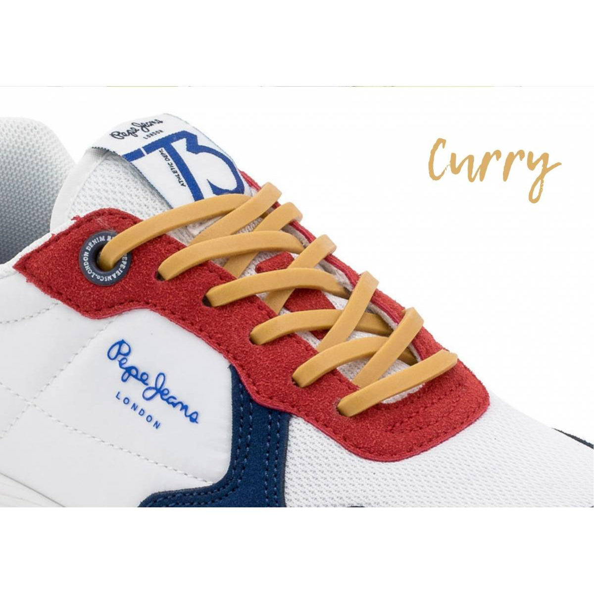 Boys & Girls Orange Silicone Shoelace