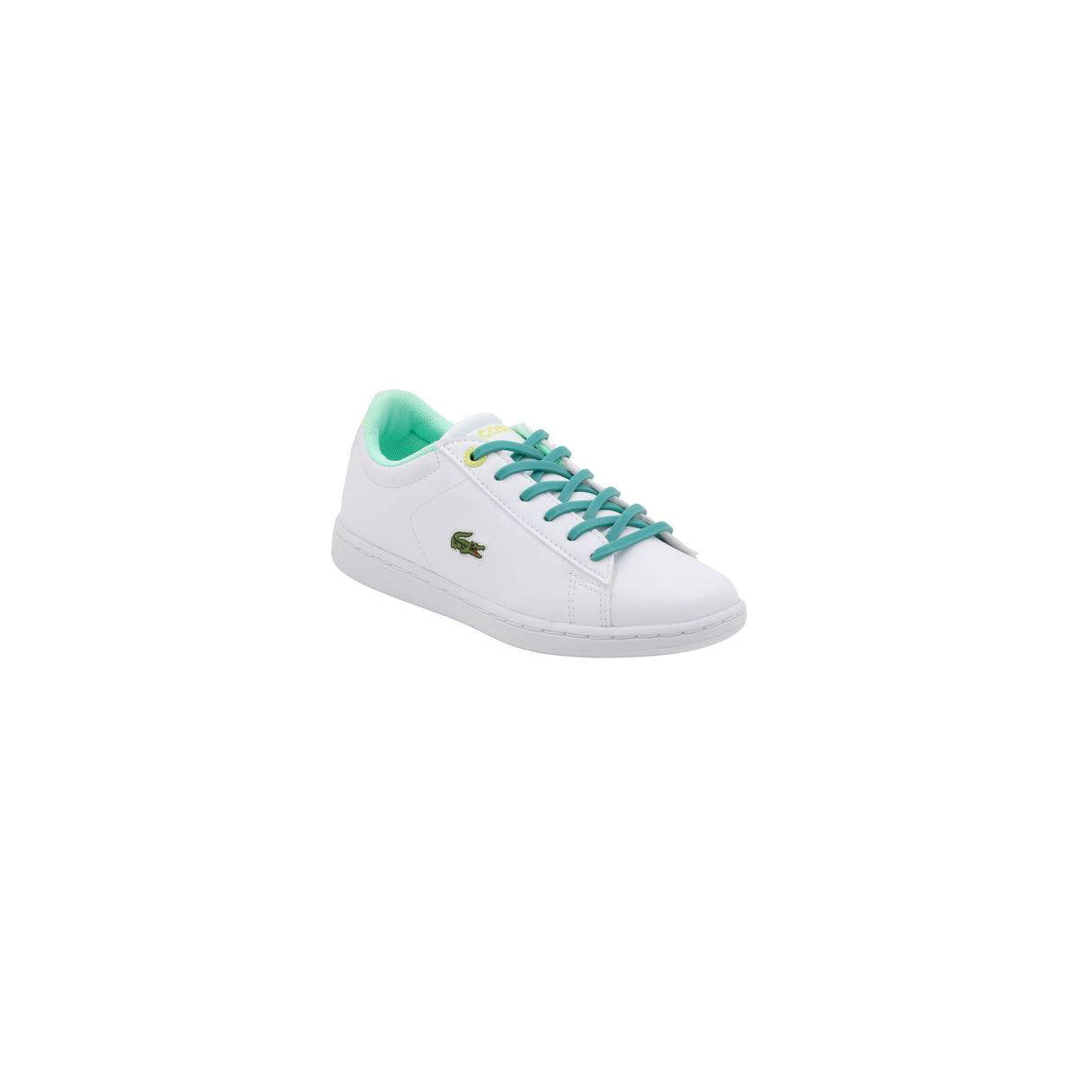 Boys & Girls Lake Green Silicone Shoelace
