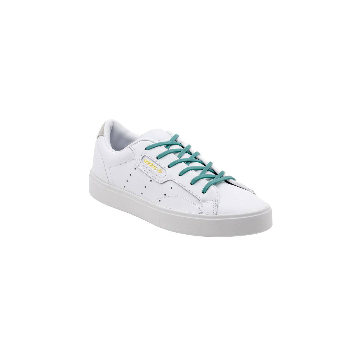 Adult Lake Green Silicone Shoelace