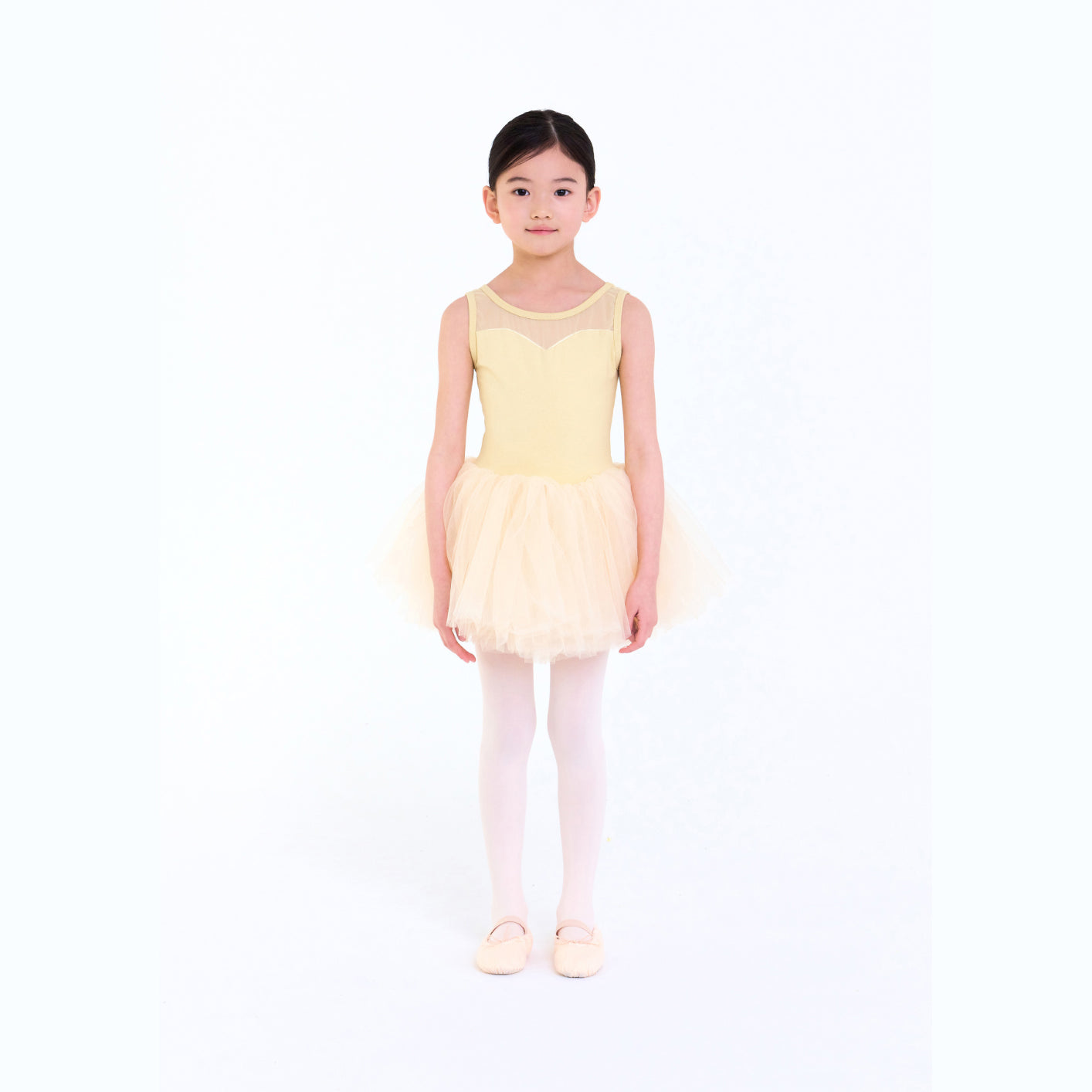 Girls Yellow Ballet Onesies