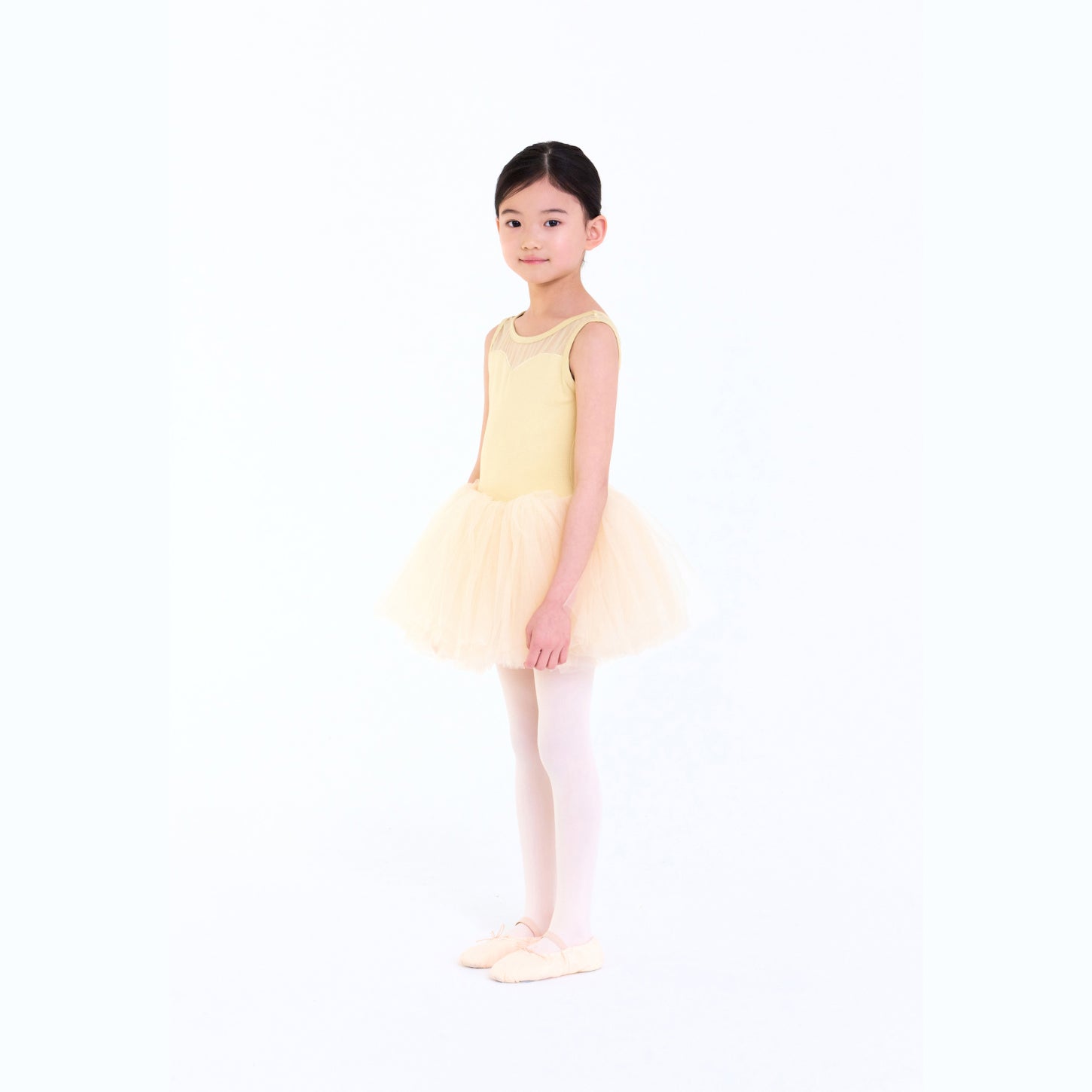 Girls Yellow Ballet Onesies