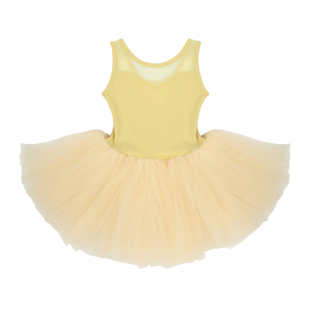 Girls Yellow Ballet Onesies