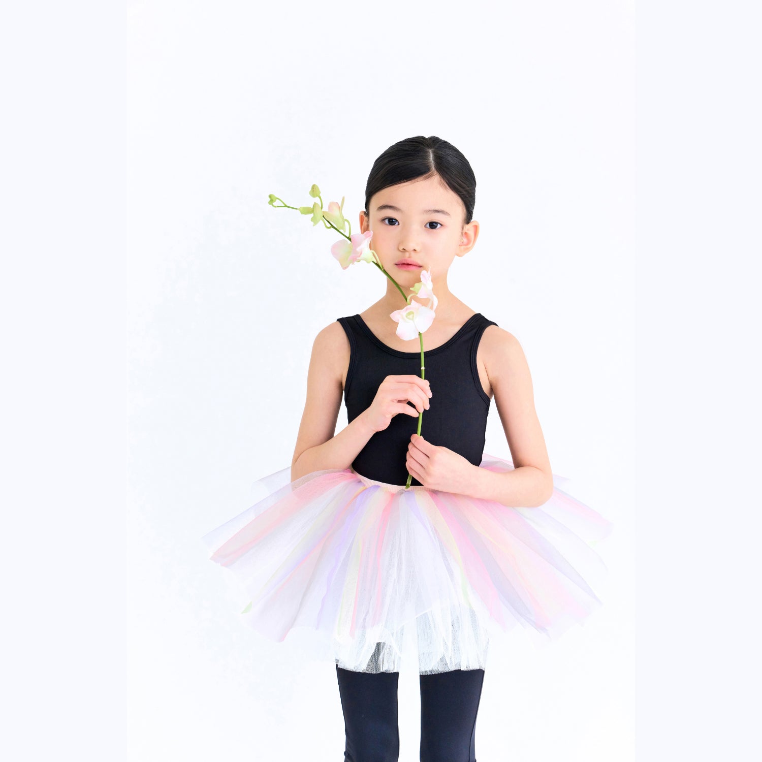 Girls Multicolor Ballet Skirt
