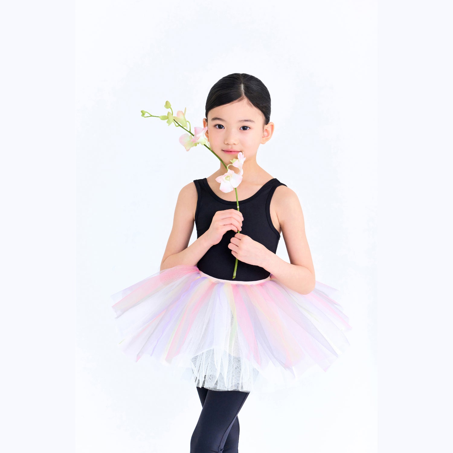 Girls Multicolor Ballet Skirt