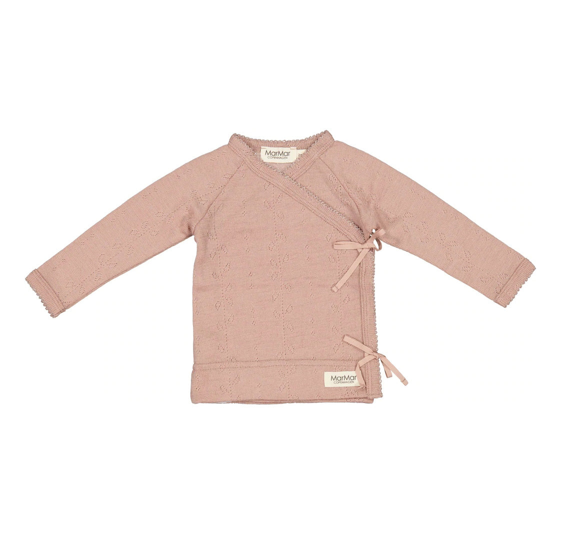 Baby Boys & Girls Pink Wool Top