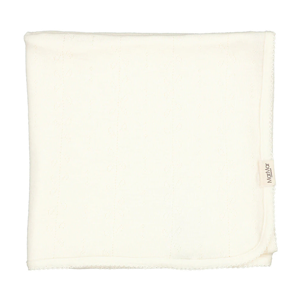 Baby Boys & Girls White Wool Blanket